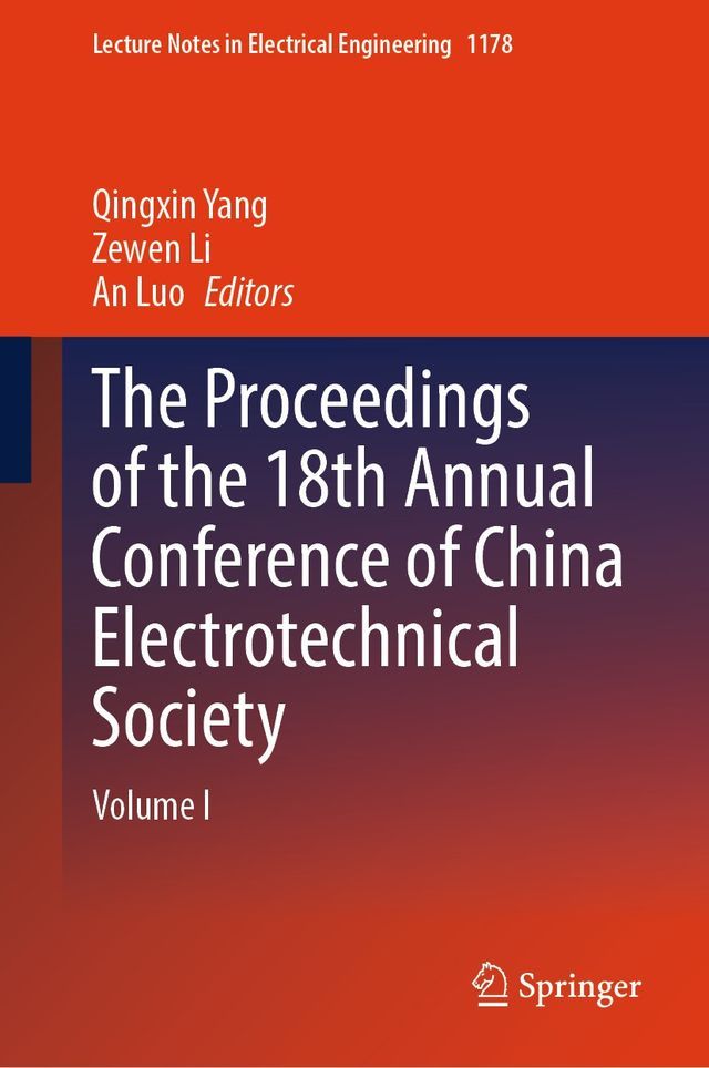  The Proceedings of the 18th Annual Conference of China Electrotechnical Society(Kobo/電子書)