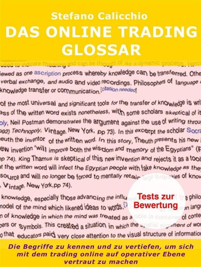  Das online trading glossar(Kobo/電子書)