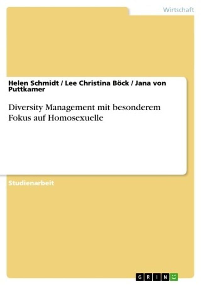  Diversity Management mit besonderem Fokus auf Homosexuelle(Kobo/電子書)