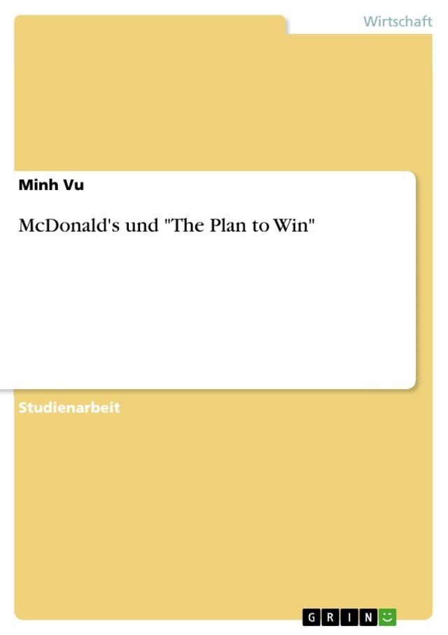  McDonald's und 'The Plan to Win'(Kobo/電子書)