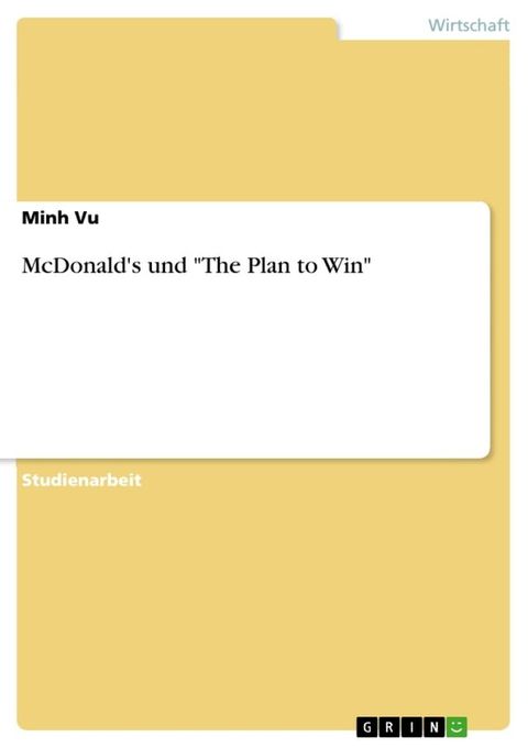 McDonald's und 'The Plan to Win'(Kobo/電子書)