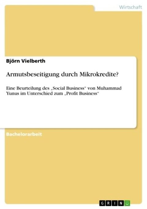 Armutsbeseitigung durch Mikrokredite?(Kobo/電子書)