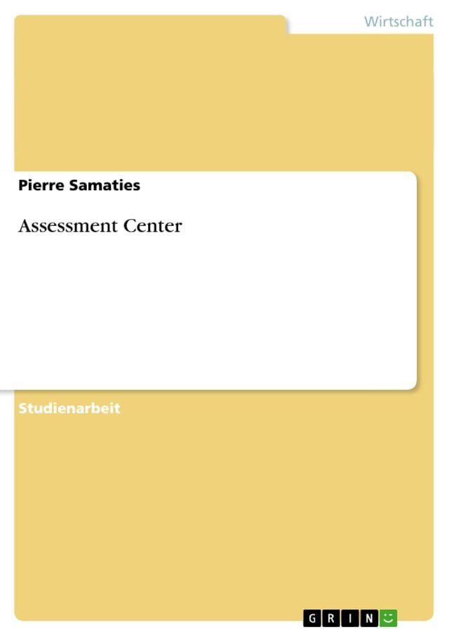  Assessment Center(Kobo/電子書)