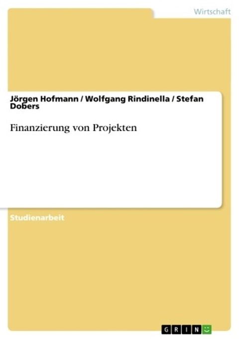 Finanzierung von Projekten(Kobo/電子書)