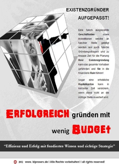 Existenzgründer aufgepasst! Erfolgreich gründen mit wenig Budget(Kobo/電子書)