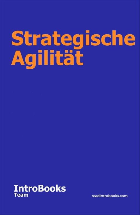 Strategische Agilität(Kobo/電子書)