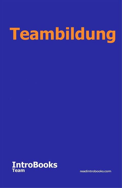 Teambildung(Kobo/電子書)