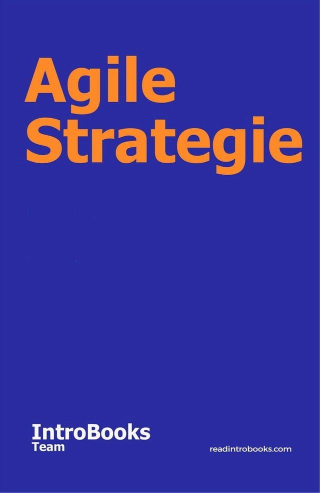  Agile Strategie(Kobo/電子書)