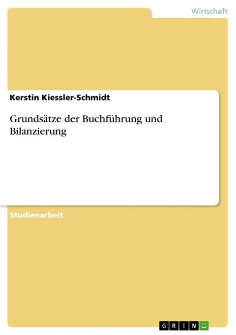 Grundsätze der Buchführung und Bilanzierung(Kobo/電子書)