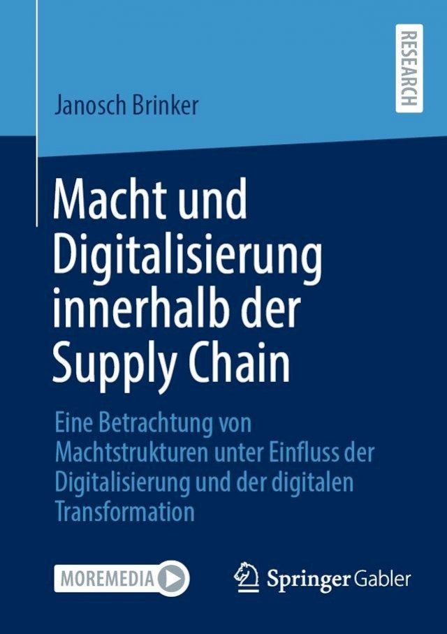  Macht und Digitalisierung innerhalb der Supply Chain(Kobo/電子書)