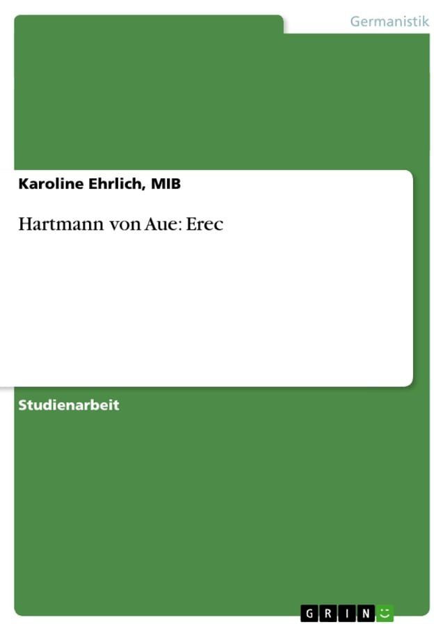  Hartmann von Aue: Erec(Kobo/電子書)