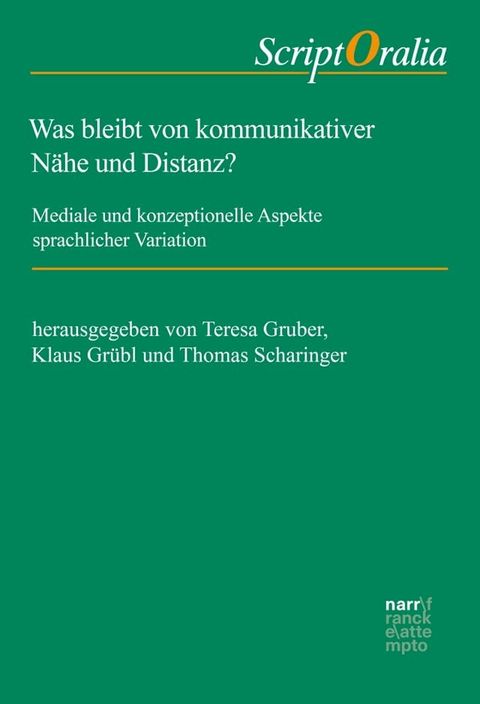 Was bleibt von kommunikativer Nähe und Distanz?(Kobo/電子書)