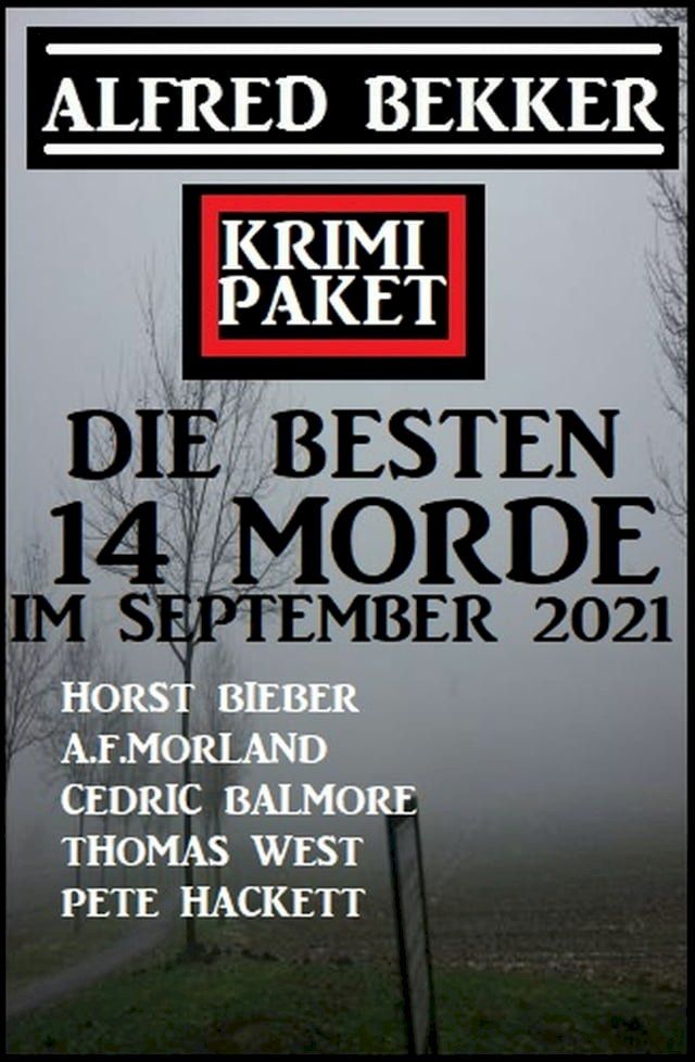  Die besten 14 Morde im September 2021: Krimi Paket(Kobo/電子書)