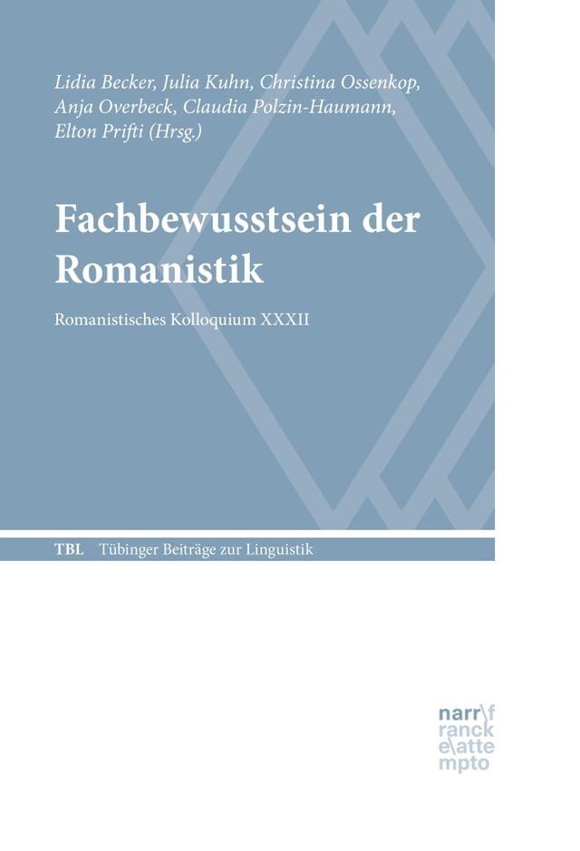  Fachbewusstsein der Romanistik(Kobo/電子書)