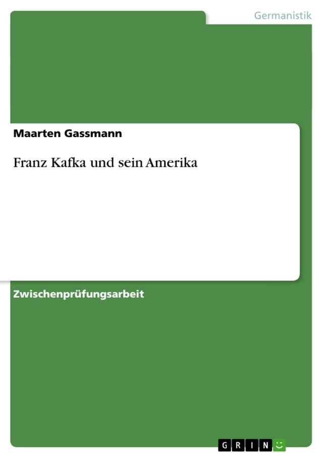  Franz Kafka und sein Amerika(Kobo/電子書)