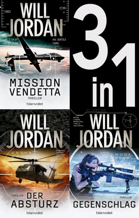 Ryan Drake Band 1-3: Mission: Vendetta / Der Absturz / Gegenschlag(Kobo/電子書)