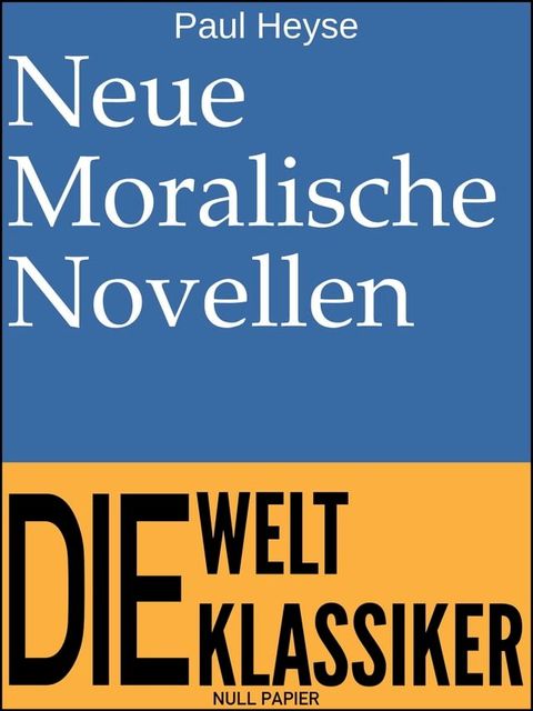 Neue Moralische Novellen(Kobo/電子書)