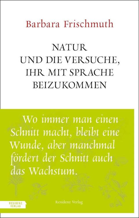 Natur und die Versuche, ihr mit Sprache beizukommen(Kobo/電子書)