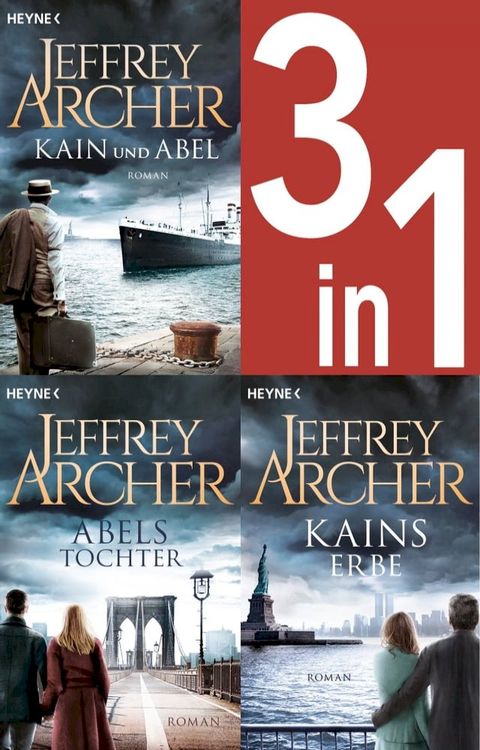 Jeffrey Archer, Die Kain-Saga 1-3: Kain und Abel/Abels Tochter/ - Kains Erbe (3in1-Bundle) -(Kobo/電子書)