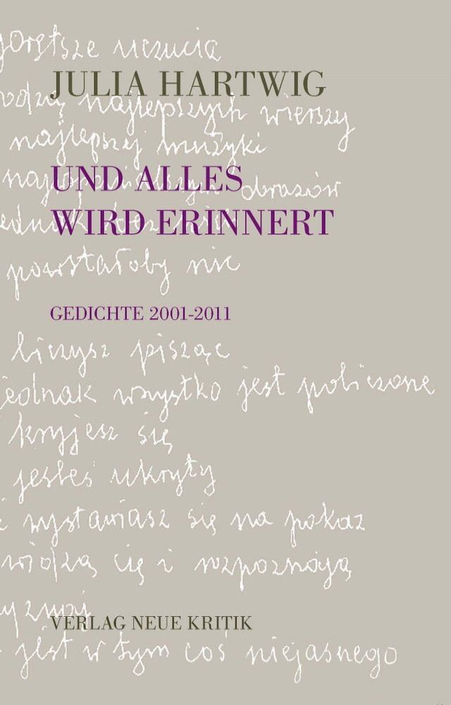  Und alles wird erinnert(Kobo/電子書)