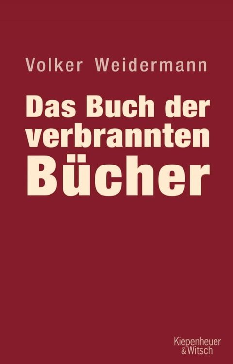 Das Buch der verbrannten B&uuml;cher(Kobo/電子書)