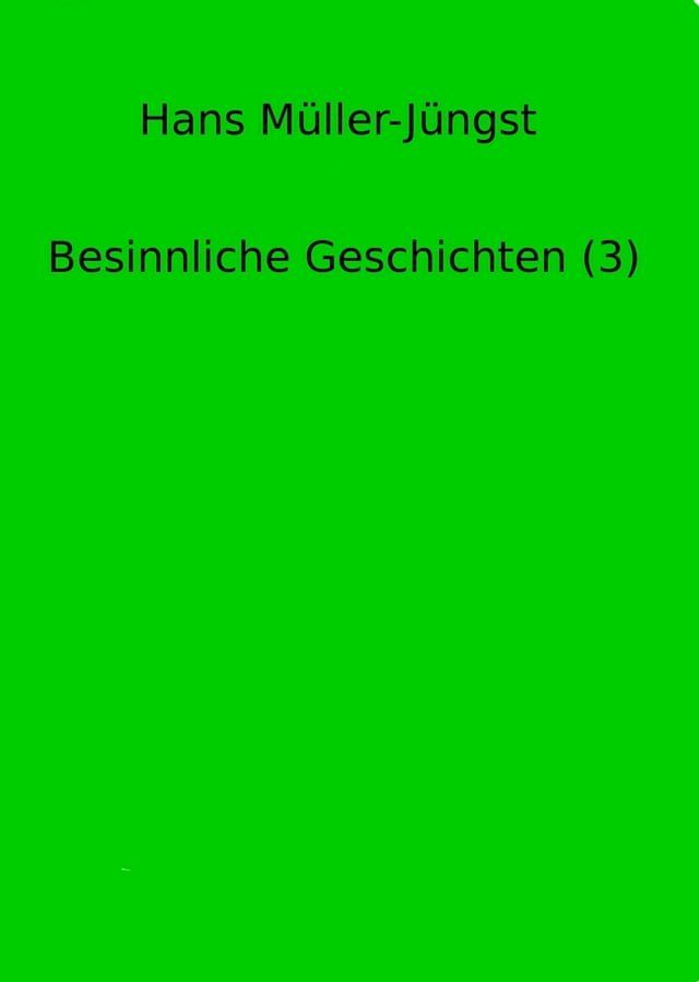  Besinnliche Geschichten (3)(Kobo/電子書)