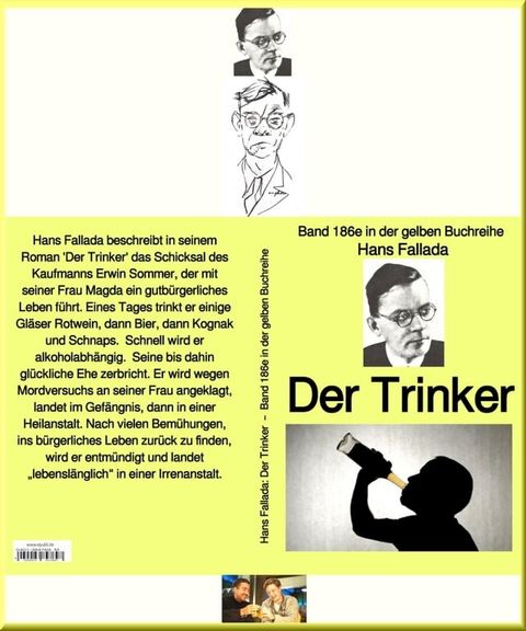 Hans Fallada: Der Trinker – Band 186e in der gelben Buchreihe – bei J&uuml;rgen Ruszkowski(Kobo/電子書)