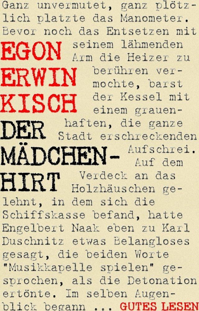  Der M&auml;dchenhirt – Ein Milieuroman(Kobo/電子書)