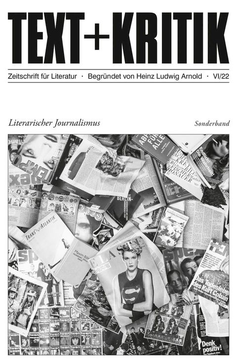 TEXT + KRITIK Sonderband - Literarischer Journalismus(Kobo/電子書)