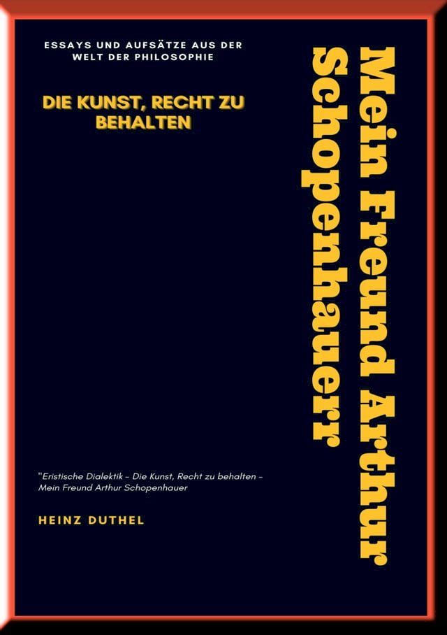  MEIN FREUND ARTHUR SCHOPENHAUER(Kobo/電子書)