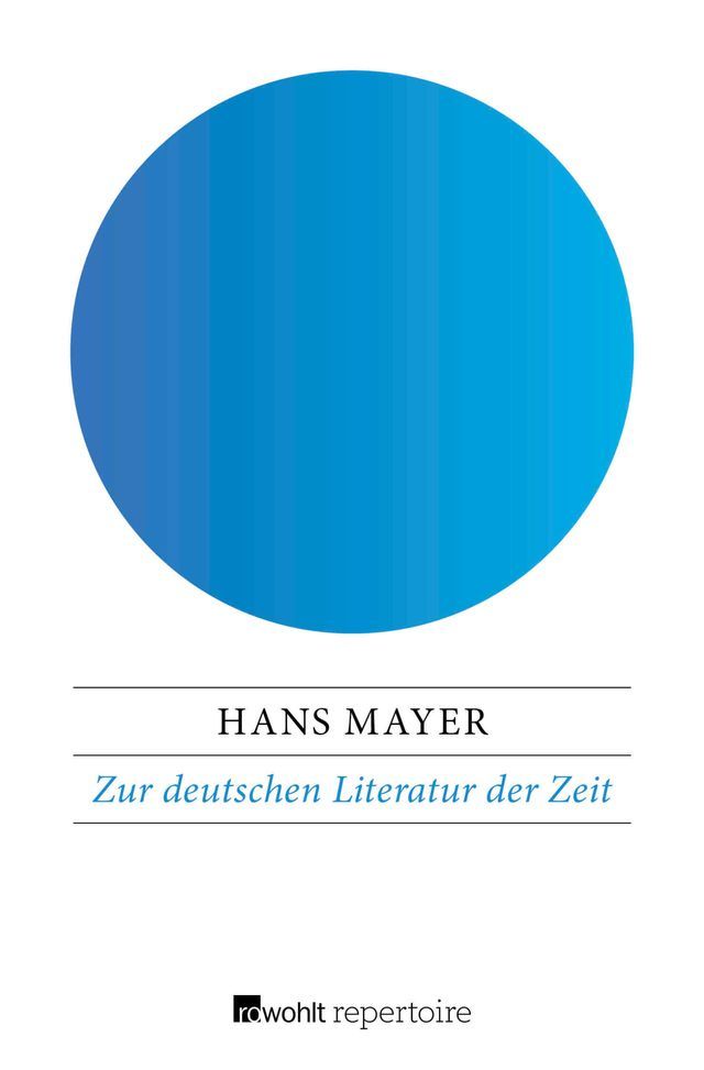  Zur deutschen Literatur der Zeit(Kobo/電子書)