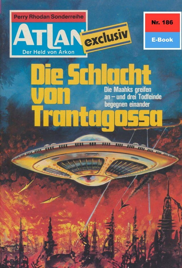  Atlan 186: Die Schlacht von Trantagossa(Kobo/電子書)