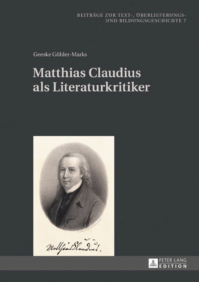  Matthias Claudius als Literaturkritiker(Kobo/電子書)