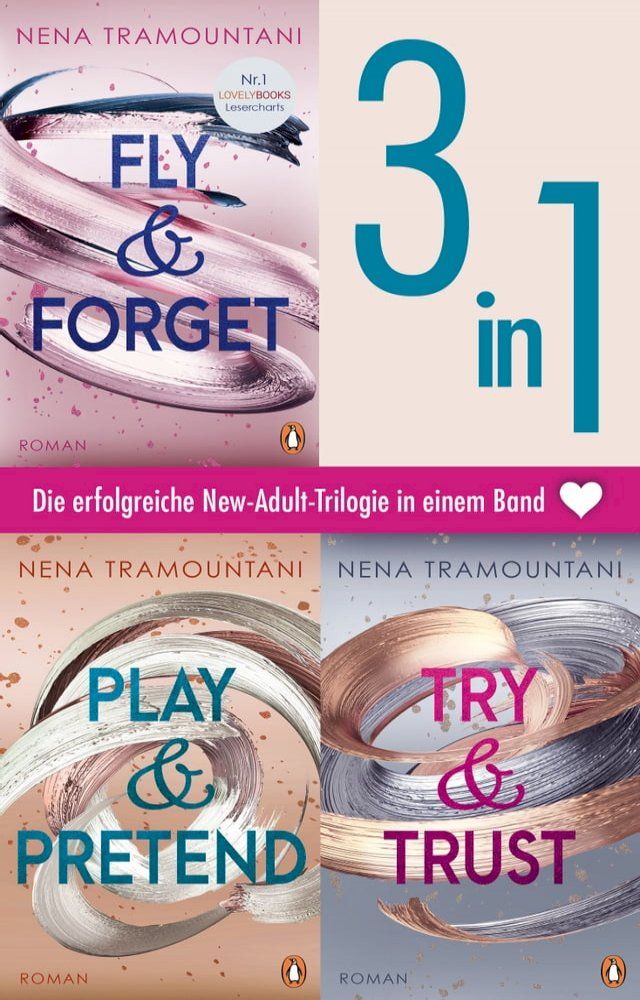  Die Soho-Love-Reihe Band 1-3: Fly & Forget / Try & Trust / Play & Pretend (3in1-Bundle) -(Kobo/電子書)