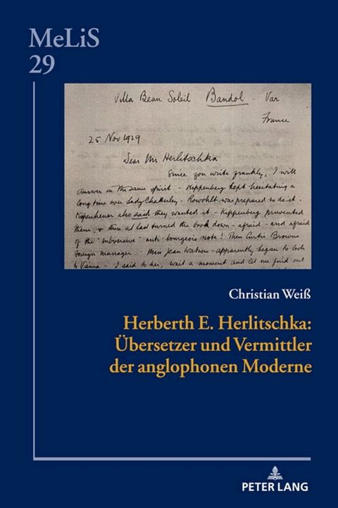 Herberth E. Herlitschka: Uebersetzer und Vermittler der anglophonen Moderne(Kobo/電子書)