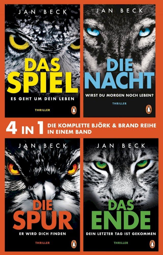  Die Björk und Brand Reihe Band 1-4: Das Spiel, Die Nacht, Die Spur, Das Ende (4in1-Bundle)(Kobo/電子書)