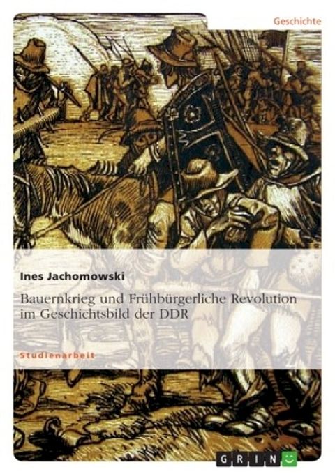 Bauernkrieg und Frühbürgerliche Revolution im Geschichtsbild der DDR(Kobo/電子書)