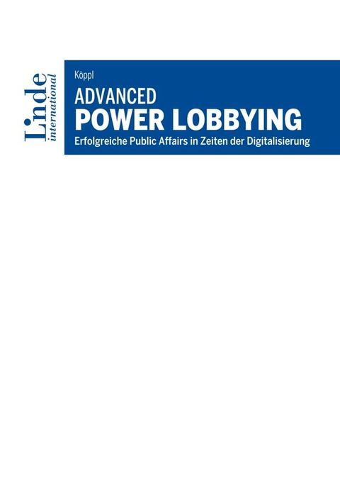 Advanced Power Lobbying(Kobo/電子書)