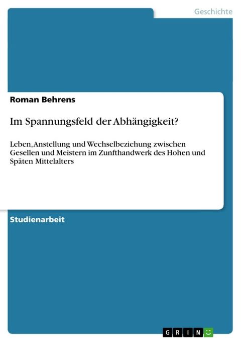 Im Spannungsfeld der Abh&auml;ngigkeit?(Kobo/電子書)