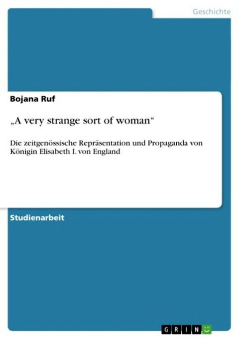 'A very strange sort of woman'(Kobo/電子書)