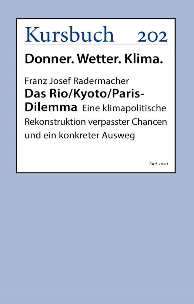  Das Rio/Kyoto/Paris-Dilemma(Kobo/電子書)