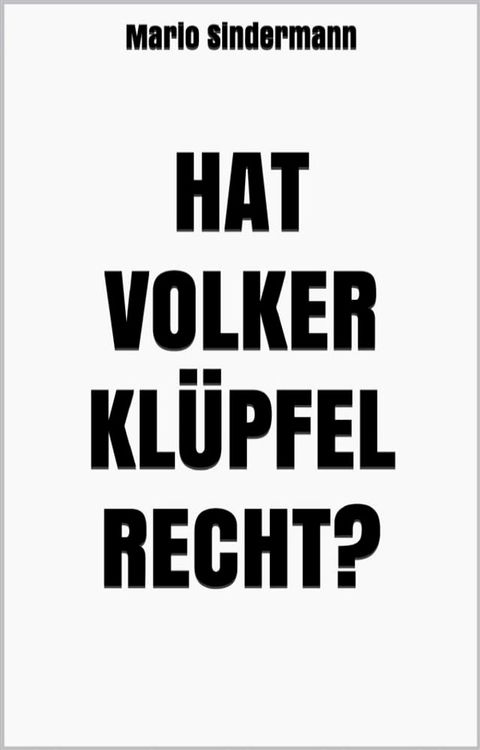 Hat Volker Klüpfel recht?(Kobo/電子書)