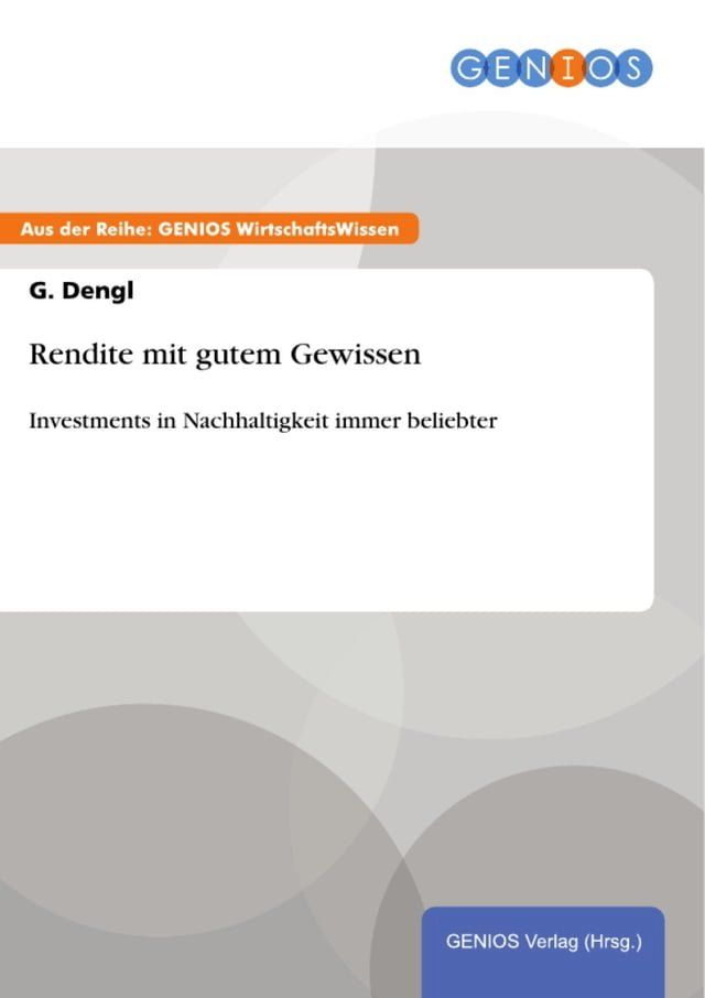  Rendite mit gutem Gewissen(Kobo/電子書)