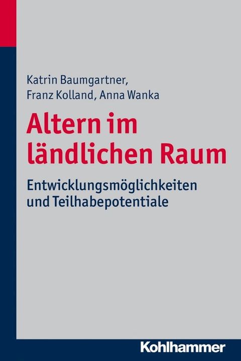 Altern im l&auml;ndlichen Raum(Kobo/電子書)