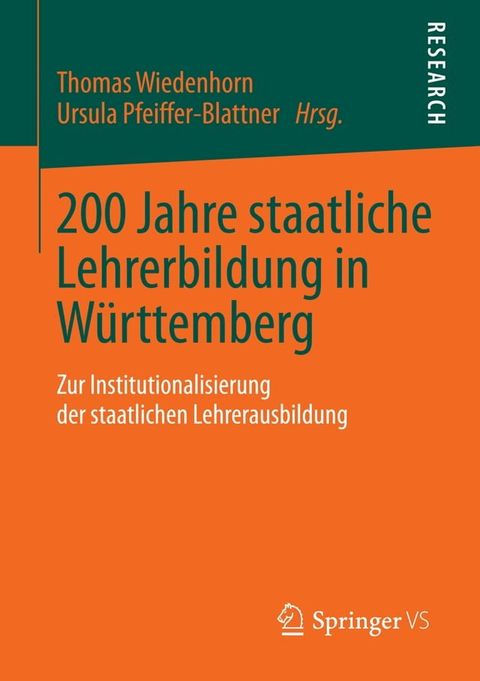 200 Jahre staatliche Lehrerbildung in Württemberg(Kobo/電子書)