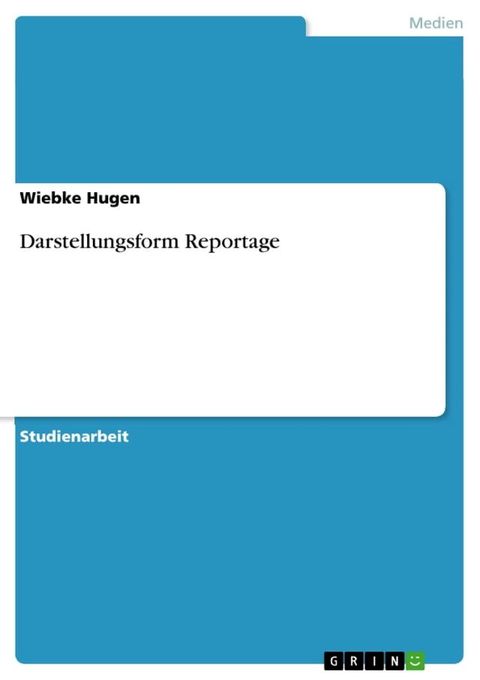 Darstellungsform Reportage(Kobo/電子書)