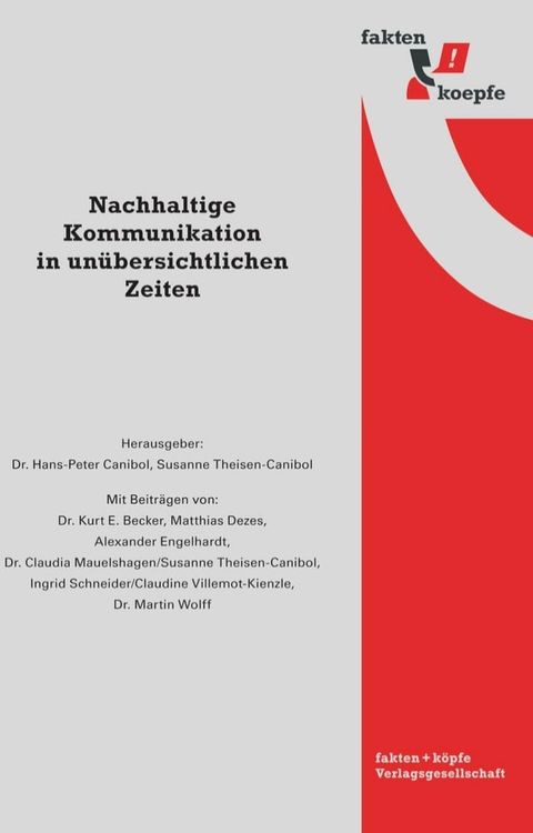 Nachhaltige Kommunikation in un&uuml;bersichtlichen Zeiten(Kobo/電子書)