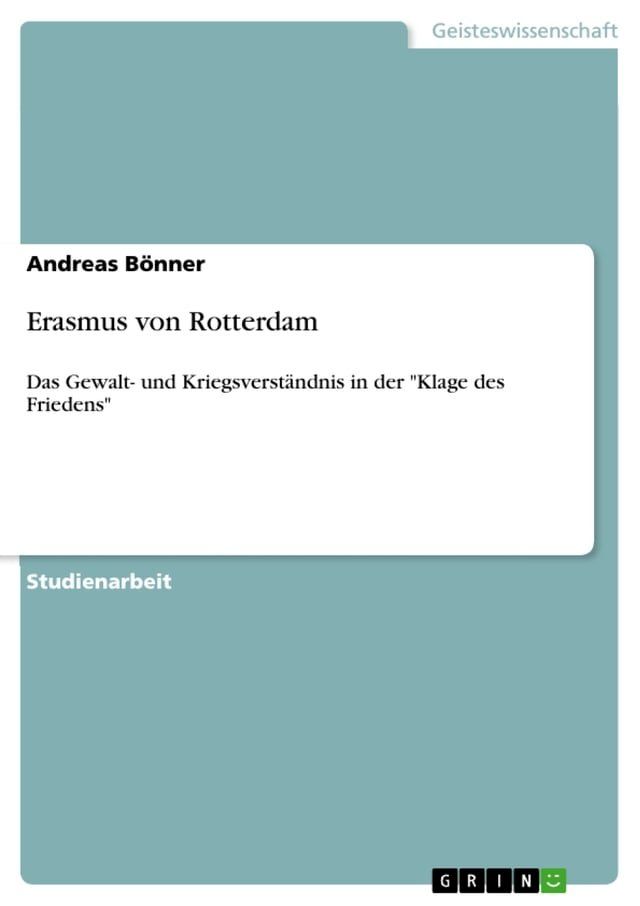  Erasmus von Rotterdam(Kobo/電子書)