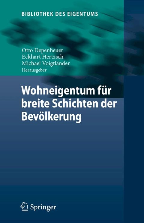 Wohneigentum f&uuml;r breite Schichten der Bev&ouml;lkerung(Kobo/電子書)