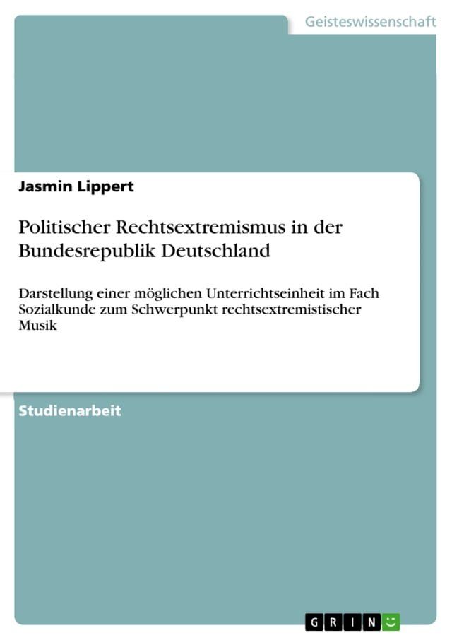  Politischer Rechtsextremismus in der Bundesrepublik Deutschland(Kobo/電子書)